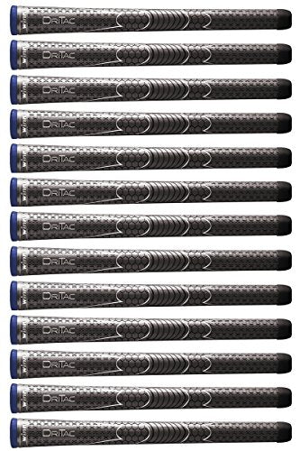 Golf Grip Bundle - 13 Midsize Dark Gray Non-Slip Comfort for All Weather
