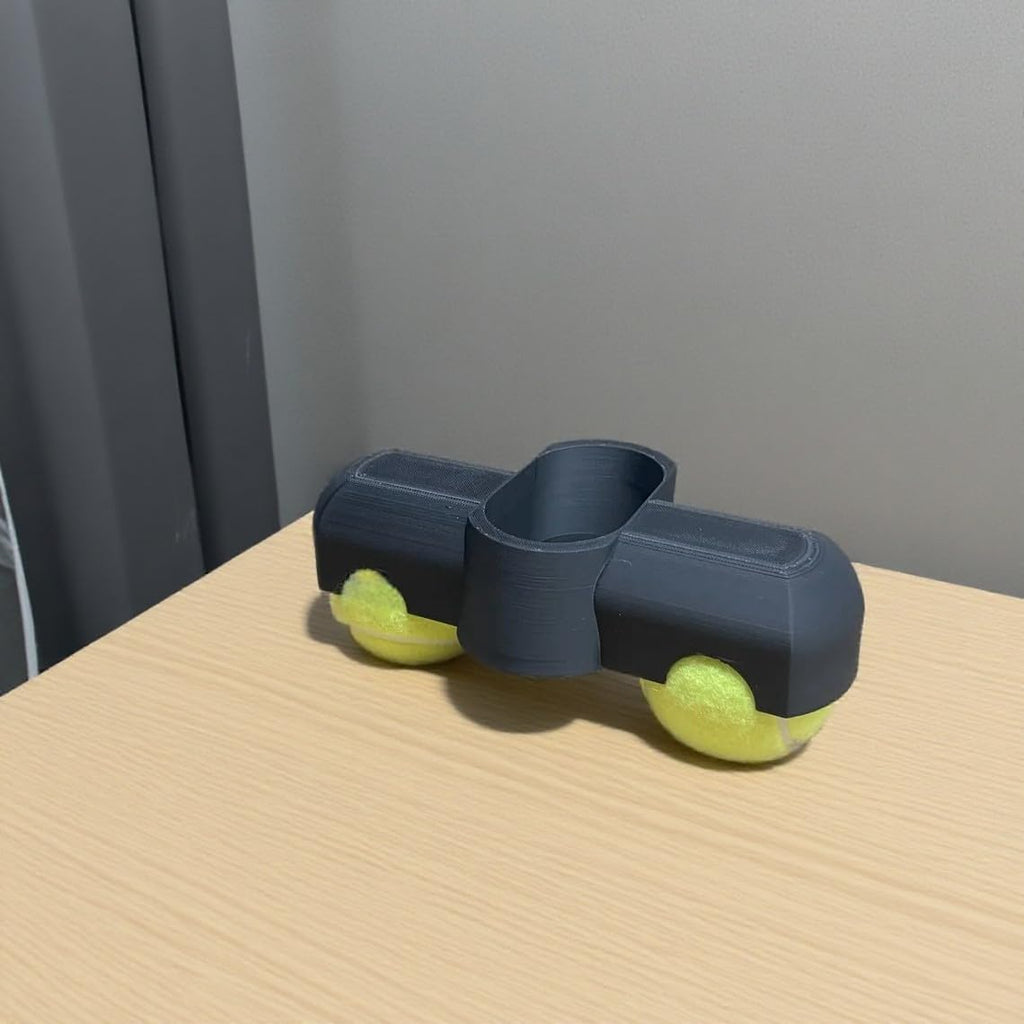 Venshy Indoor Cycling Snap Rocker Feet Adapters for Zwift Ride Front Leg with 2 Pack Tennis Balls, Indoor Trainer Workout Equipment Accessories (A)