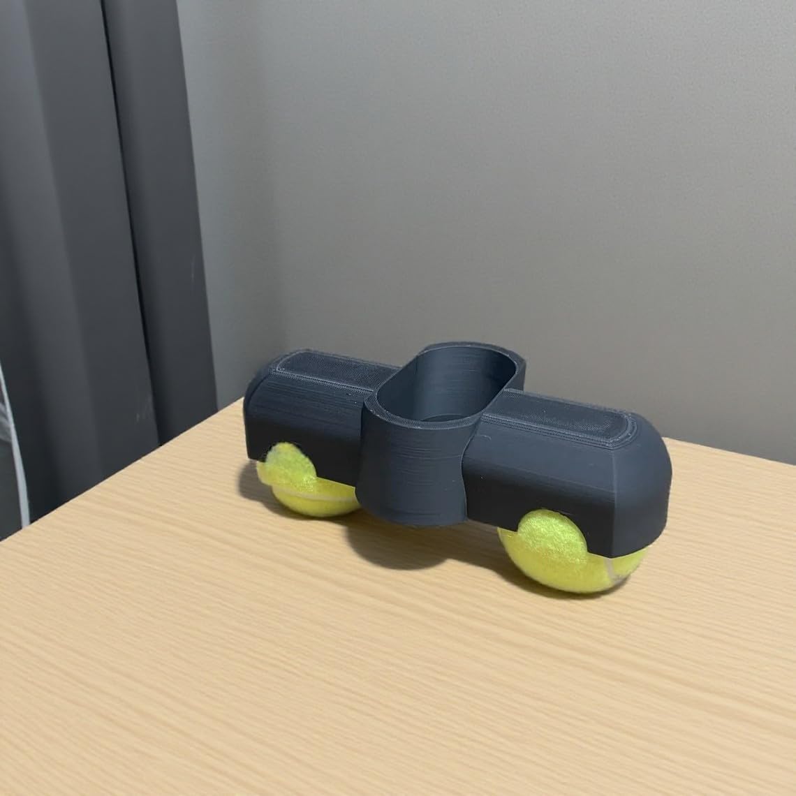 Venshy Indoor Cycling Snap Rocker Feet Adapters for Zwift Ride Front Leg with 2 Pack Tennis Balls, Indoor Trainer Workout Equipment Accessories (A)