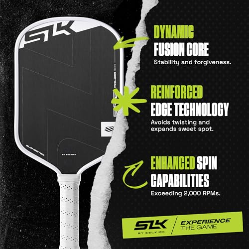 Selkirk Sport SLK ERA Power Pickleball Paddle Cyan Elongated - Carbon Fiber Hybrid Face