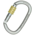 Kong Italy - Ovalone Carbon Screw Sleeve Carabiner - Lunar White