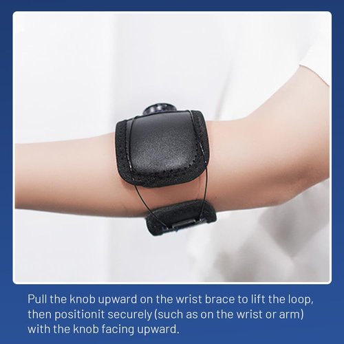 Glomora Tennis Swing Wrist Training Aid for Volleys,Tennis Wrist Trainer Accessory, Fixed Wrist Posture Gear, Sports Equipment for Forehands, Backhands, Volleys and Serves