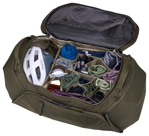 Thule RoundTrip 80L Duffel Bag - Deep Khaki, Ski & Snowboard Travel Storage