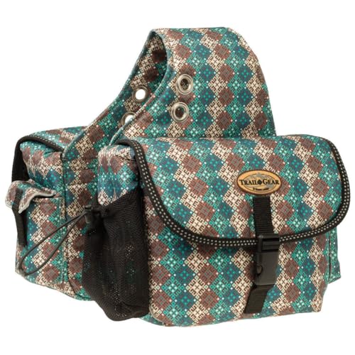 Weaver Equine Saddle Bags 11" L x 4" W x 8.5" H Waterproof Equestrian Storage