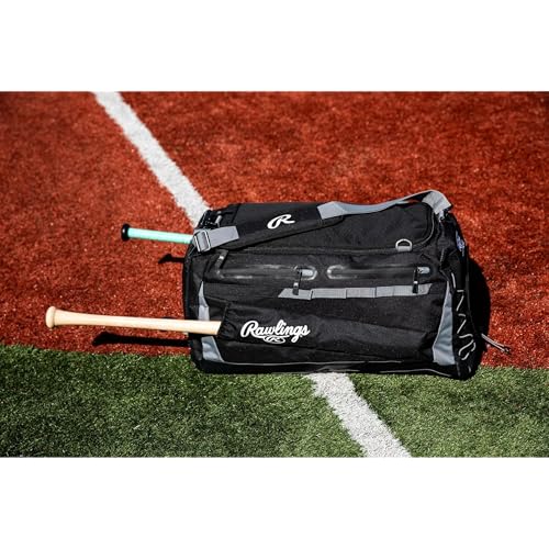 Rawlings MACH Hybrid Baseball & Softball Equipment Bag - Black