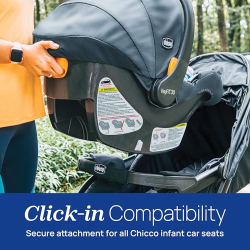 All-Terrain Jogging Stroller with Adjustable Suspension - Chicco Activ3 Eclipse