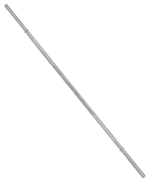 Signature Fitness Powergainz Olympic Barbell Standard Weightlifting Barbell, 300-Pound Capacity,Silver