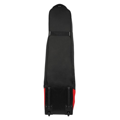 Orlimar 6.0 Deluxe Golf Travel Bag with Wheels - Black/Red