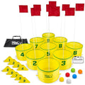 Yard Links Backyard Golf Game - 9 Hole Outdoor Chipping Course Set