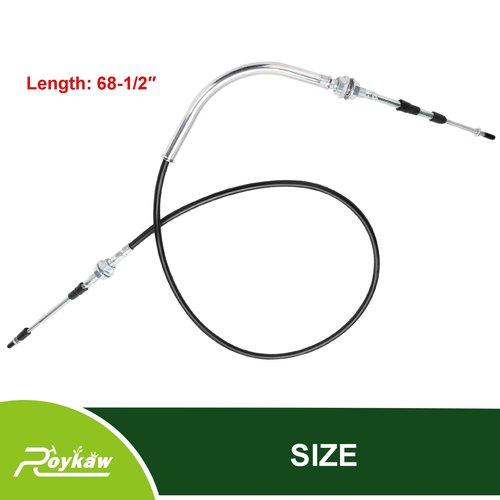 Roykaw Club Car DS Forward and Reverse Transmission Shift Cable for 1998-Up Gas Golf Cart Models, Replaces OEM # 103379501, 101951501