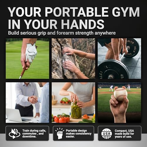 Sportgrips Silver Sidewinder Revolution 2.0 Adjustable Grip Trainer - USA Made