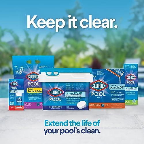 Clorox Pool & Spa Active99 3-Inch Chlorinating Tablets 35LB for Bacteria & Algae Control