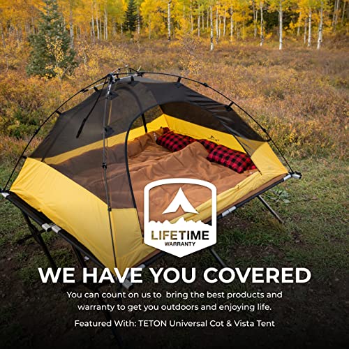 Brown TETON Sports Deer Hunter Cold Weather Sleeping Bag - Left Zipper