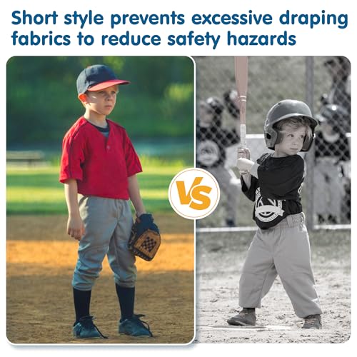 Toddler Baseball Pants 2T-5T for Boys - Black, 16 Years Size