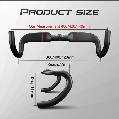 Road Handlebars Carbon Bike Handlebar RXL SL carbon handlebars road bike 400mm bike components & parts UD Matte 31.8 drop handlebar carbon handle drop bar handlebar Drop Bars