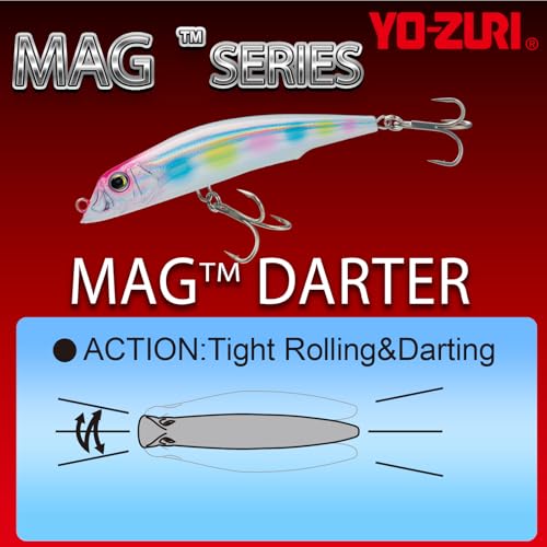 Duel Yo-Zuri R Mag Darter Fishing Lure - Bone / 5 Inch