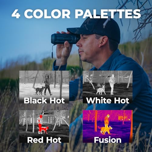 Thermal Imaging Monocular High-Sensitivity for Hunting & Outdoor Use - Variation 10-256