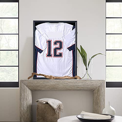 Sports Jersey Frame Display Case for 2XL Hockey Jerseys - Gold Lock Variant