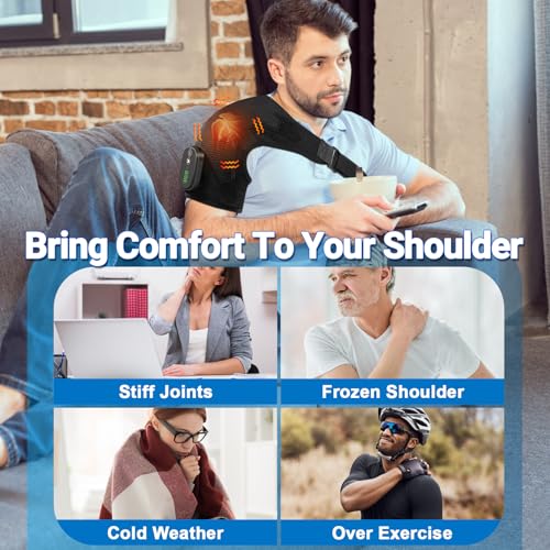 Shoulder Massager Heating Pad for Pain Relief - Standard