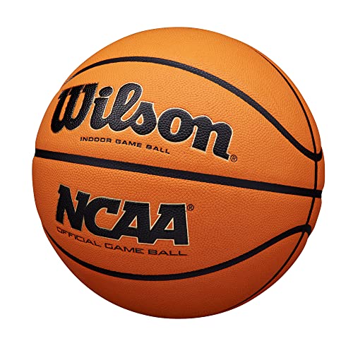 Indoor Basketball - Official NCAA Evo NXT Size 7 Black/Orange 29.5" Game Ball