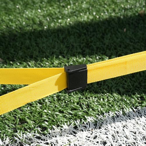 12x6ft Portable Soccer Goal Net with 10 Scoring Zones - Backyard Training Equipment