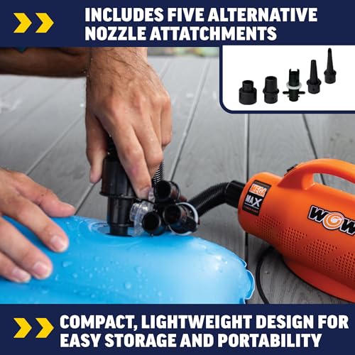 Mega Max Power Pump - 110V AC, 4.5 PSI Max, 950 L/min, Dual Speed Inflator