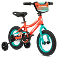 Schwinn Koen 12-inch Kids Bike Red with Training Wheels for Beginners