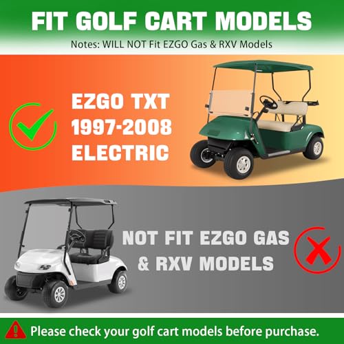 Golf Cart Brake Drum Assembly Kit for EZGO TXT Electric 1996-Up