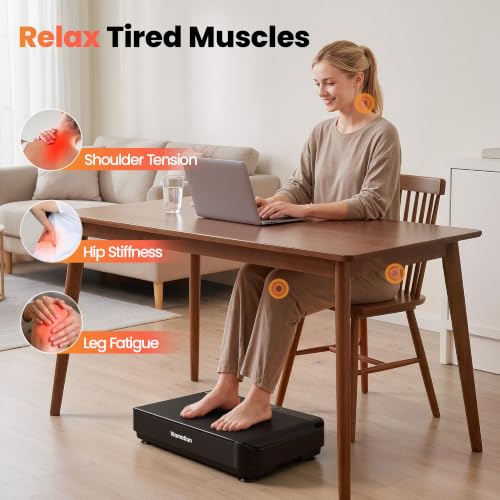 Whole-Body Vibration Plate for Lymphatic Drainage & Exercise