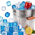 DGB 300 Pack Reusable Ice Cubes - Non-Melting Plastic Chilling Cubes for Drinks & Coolers