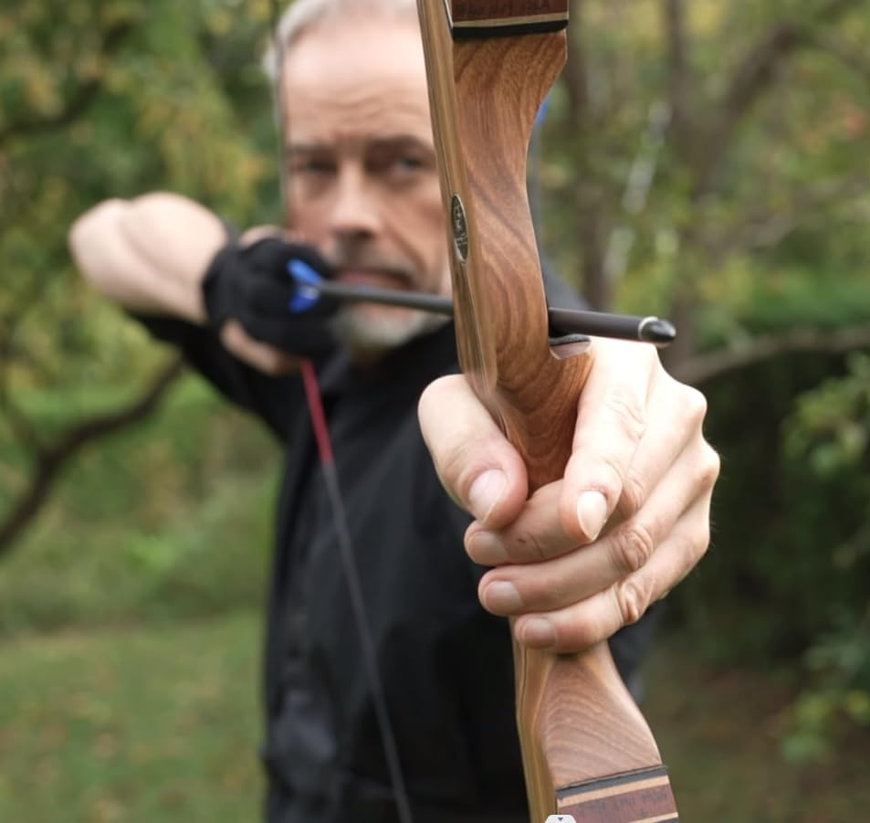 Sanlida Eagle X9 Recurve Bow Set - 58" Takedown Bow for Adults | 25-60 Lbs, Ideal for Outdoor Practice