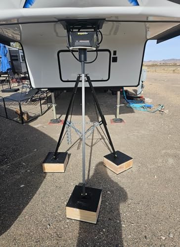 Swellisher Normalneck Fifth Wheel Tripod Stabilizer 5000lbs Load Adjustable 35-55"
