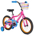 16-Inch Kids Bike with Training Wheels - Safe, Adjustable, Quick Assembly