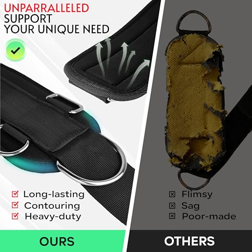 Ankle Straps for Home Gym Cable Machine - Padded Adjustable Fitness Accessories