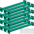 Green Steel Monkey Bars for Playground Set - 16.5 Inch Kids Climbing Rungs (12 Pack)