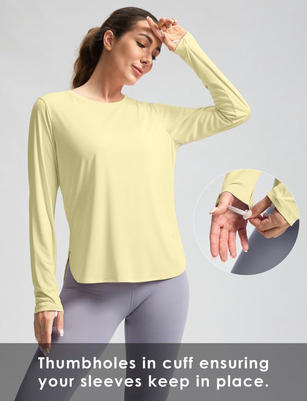 Skiennix Women's Sun Shirt - UPF 50+ Long Sleeve UV Protection for Hiking & Workouts, Lightweight & Quick Dry