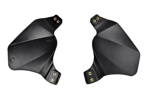 Jadedragon Tactical Airsoft Paintball Up-Armor Side Cover Ear Protection Rail Kit for Fast Helmet (Two Pieces) (Black)