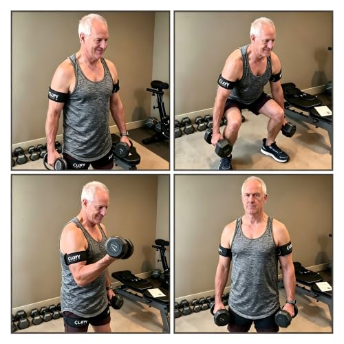 TWAKYIS 2 Leg BFR Resistance Training Bands for Arms, Legs & Glutes
