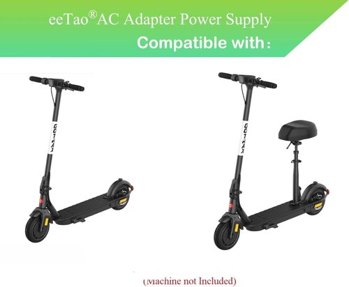 GOTRAX 42V Charger | Compatible with GXL V2, Nano S3 ION, G2-G6, Apex | 1.5A-2A Power Supply Cable