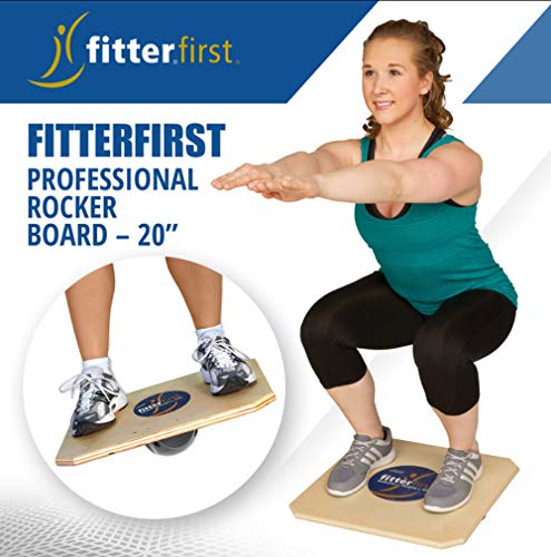 20-Inch Professional Balance Board for Physical Therapy & Fitness