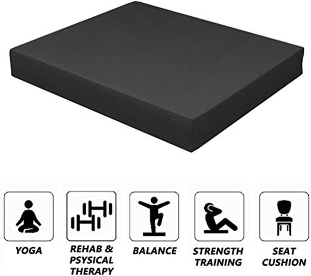 Skiennix Non-Slip Balance Foam Pad - Versatile Gym Exercise Mat for Stability & Rehab | Ideal for Adults & Kids