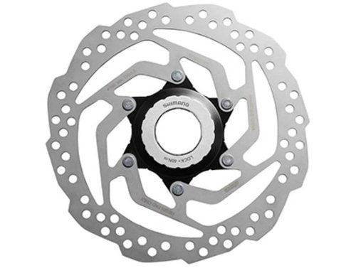 Shimano Brake Disc 160 mm Centre Lock RT10 Solo Resin Bicycle, Silver