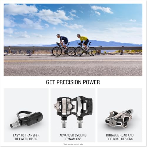Garmin Rally RS210 Dual-Sensing Power Meter Pedals - Shimano SPD-SL Clipless