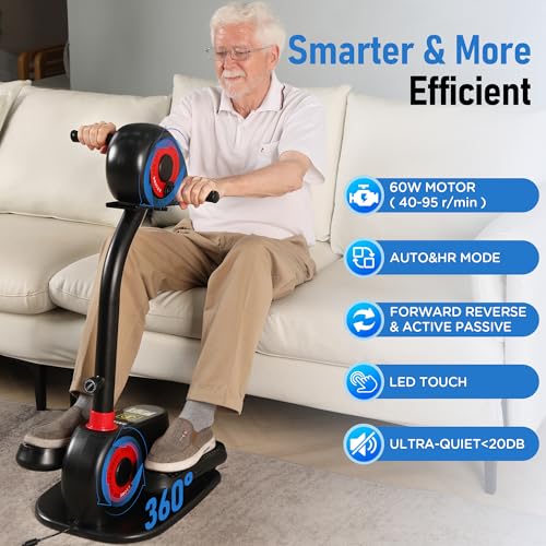Elliptical Exercise Machine for Seniors & Rehab - Low-Impact Home Cardio