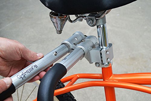 Bicycle Surfboard Rack with Quick Release for Seatpost | Fits Shortboards & Boogie Boards