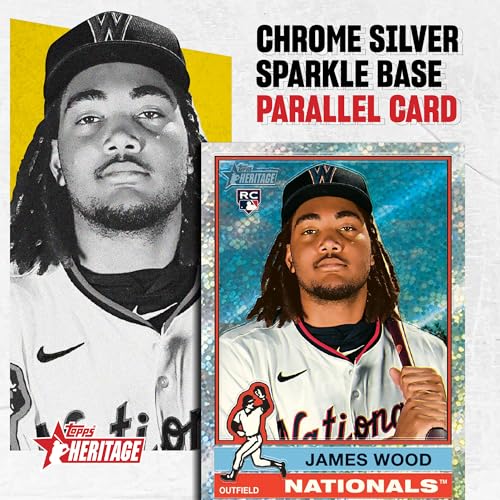 2025 Topps Heritage Baseball Card Mega Box - Collectible Trading Cards Set