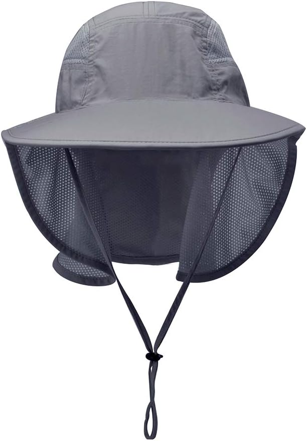 Skiennix Unisex UV Protection Sun Hat - Outdoor Activities with Neck Flap | Lightweight & Comfortable