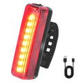BORUIT Bike Tail Light, Bright 5 Modes Rear Bike Lights, USB C Rechargeable, IP65 Waterproof, Safety Bicycle Lights for Night Riding, Road Mountain