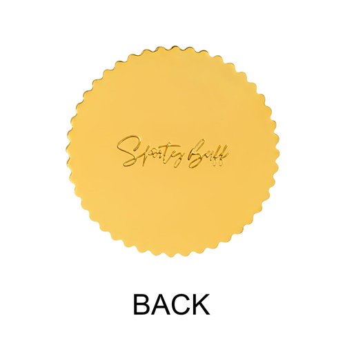 SPORTY BUFF Cracker Golf Ball Marker, Premium Custom 3D Design Ball Marker, Great Golf Accessories Golf Gifts for Men Women Golfers (Gilmore Cracker)