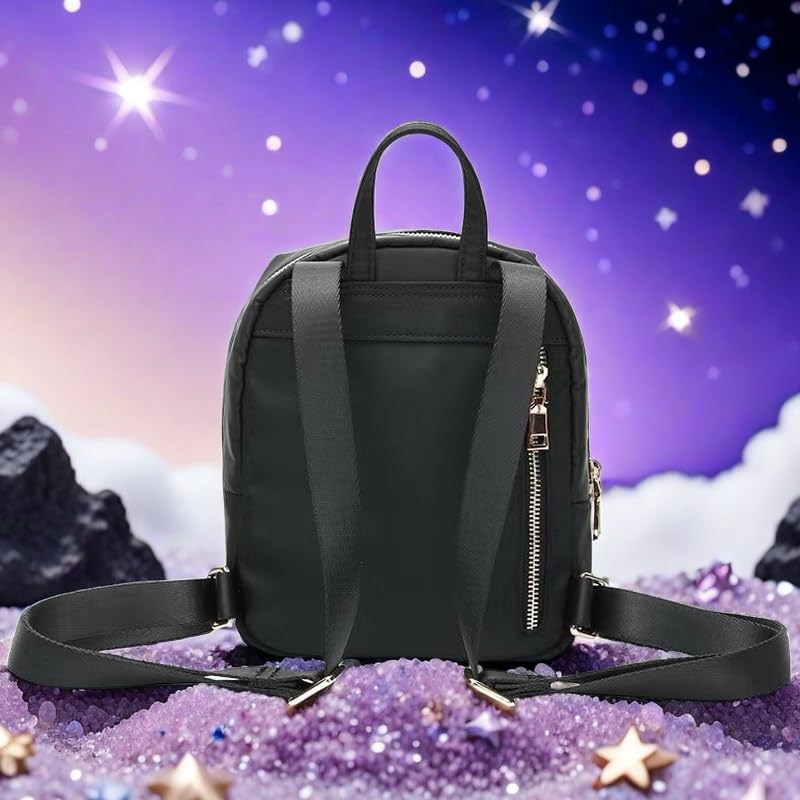 Minimalist Black Backpack for Daily Use Travel and Casual Outings